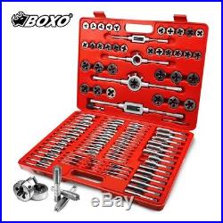 Boxo 110 Piece Xtorque Metric Tap and Die Set Alloy Steel Wrenches B110M
