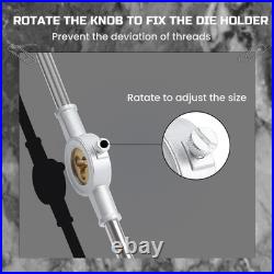 Brass Coated 80Pcs SAE & Metric Tap and Die Set, Metric Standard Rethreading Too