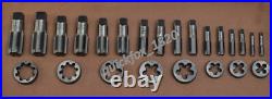British Standard Pipe Tap & Die Set 1/8 To 1 Bsp Bspp High Carbon Steel Bsp
