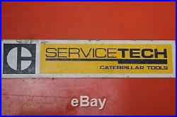 Caterpillar Tools Service Tech Tap And Die Set With Original Hard Case