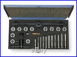 CLEVELAND C00528 Tap and Die Set, 24 pc, High Speed Steel
