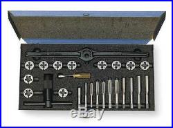 CLEVELAND C00528 Tap and Die Set, 24 pc, High Speed Steel