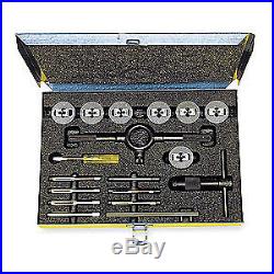 CLEVELAND Tap and Die Set, M6 to M18,16pc, C00614