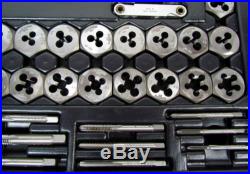 CRAFTSMAN STANDARD 39-PC TAP AND DIE SET #9 52382 with CASE
