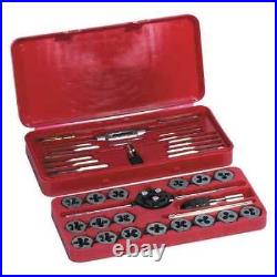 Century Drill & Tool 98912 Metric Tap And Die, 40 Pc Set