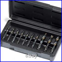Champion Cutting Tools DT22HEX-SET10 Combination Drill and Tap Set, 10-Piece