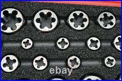 Cle-Line C67282 45NCNF 20-pc Carbon Hex Die Set with Case USA