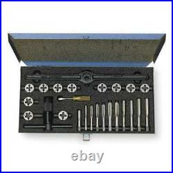 Cleveland C00528 Tap And Die Set, 24 Pc, High Speed Steel