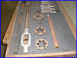 Cleveland Tap And Die Set, 1 1/8, 1 1/4, 1 1/2
