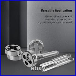 Complete 110 PCS Metric Tap and Die Set M2-M18 with Case & Accessories