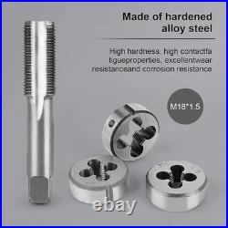 Complete 110 PCS Metric Tap and Die Set M2-M18 with Case & Accessories