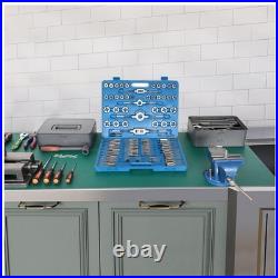 Complete 110pcs Metric Tap and Die Set with Accessories