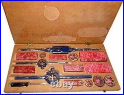 Complete Box Tap & Round Die Set 1/4 To 1/2 Bscy Zealindustries