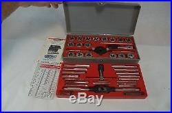 Complete Craftsman Kromedge Tap and Die Set Model 52091