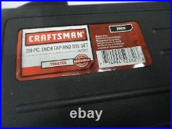 Craftsman 39 pc. Inch Tap and Die Set NIB Part # 52382