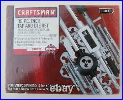 Craftsman 39 pc. Standard Tap and Die Set (52382) with Case BRAND NEW & SEALED