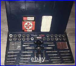 Craftsman 51-piece tap and hexagon die set, metric and SAE 9-5210