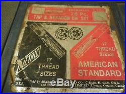 Craftsman 70 Piece Tap & Die Set Metric & American Standard 9 52131