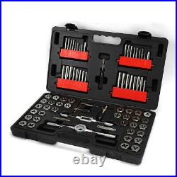 Craftsman 75 pc Combination Tap & Die Carbon Steel Set Hand Tools SAE and Metric