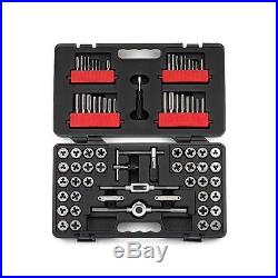 Craftsman 75 pc Inch and Metric tap and die Set Precision Machined Clean Cut