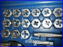 Craftsman 76 Piece Tap & Hexagon Die Set, Metric & Sae, Made In The USA