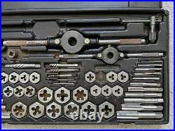Craftsman Kromedge #9-52151 Mechanics 59 Piece Tap & Die Set Used incomplete