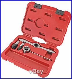 Craftsman Ratcheting Tap and Die Set T Handle 5 Piece SAE Metric with Red Case