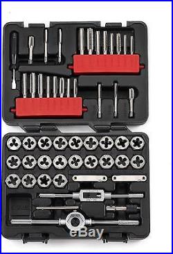 Craftsman Tap and Die 50 Pcs Mechanic Set SAE Metric Wrench Screwdriver Gauge