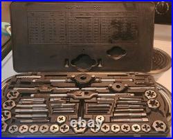 Craftsman Tap and Die Set SAE Sizing USA 9-52151 withHard Case