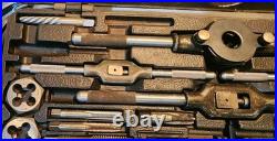 Craftsman Tap and Die Set SAE Sizing USA 9-52151 withHard Case