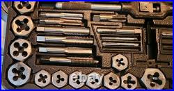 Craftsman Tap and Die Set SAE Sizing USA 9-52151 withHard Case