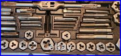 Craftsman Tap and Die Set SAE Sizing USA 9-52151 withHard Case