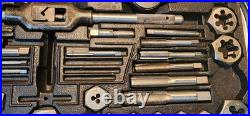 Craftsman Tap and Die Set SAE Sizing USA 9-52151 withHard Case
