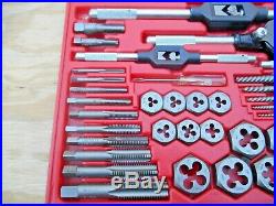 Dayton Tools Tap And Die Set Made In USA 6x628, 59 Piece Set