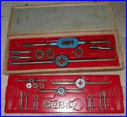 Dormer Tap and Die Set BSW 1/4 5/16 3/8 7/16 1/2 7/16 3/4 7/8 and 1 Whitworth