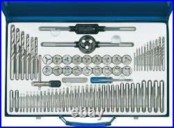 Draper 79205 75 Piece Combination Tap and Die Set Metric and BSP With Steel Case