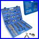 EilxMag 110PCS Hardened Alloy Steel Metric Tap and Die Rethreading Tool Set