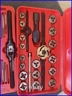 For SNAP ON 41 PIECE SAE TAP & DIE SET TD2425 NEW Open Box For SNAP ON 41 PIECE SAE TAP & DIE SET TD2425 NEW Open Box
