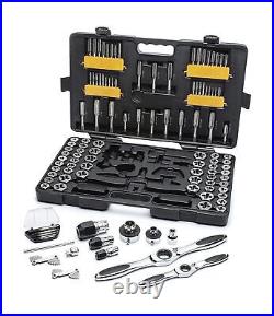 GEARWRENCH 114 Piece Ratcheting Tap and Die Set SAE & Metric 82812 114 PC