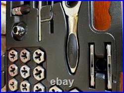GEARWRENCH 3887 75pc SAE/Metric Ratcheting Tap & Die Tool Set with Case