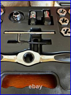 GEARWRENCH 3887 75pc SAE/Metric Ratcheting Tap & Die Tool Set with Case