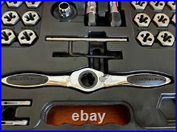 GEARWRENCH 3887 75pc SAE/Metric Ratcheting Tap & Die Tool Set with Case