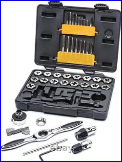 GEARWRENCH 42 Piece Ratcheting Tap & Die Set, Metric 3886