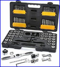 GEARWRENCH 75 Piece Ratcheting Tap and Die Set, SAE/Metric 3887 New @@