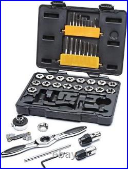 GEARWRENCH 77 Piece SAE/Metric Ratcheting Tap and Die Set -3887