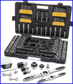 GEARWRENCH 82812 114pc Ratcheting Tap & Die Set SAE & Metric