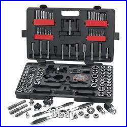 GEARWRENCH Ratcheting Tap and Die Set 114-Piece with Reversible Lever Auto-Locking