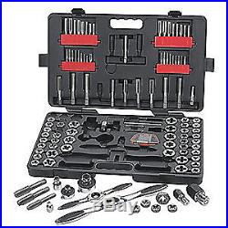 GEARWRENCH Tap and Die Set, 114 pc, Carbon Steel, 82812