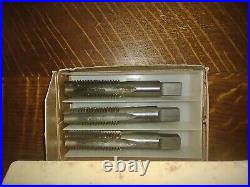 GREENFIELD TAP & DIE 14502 Hand Tap Set 3 PC 5303 7/8-9 NC H4