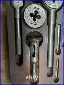 GTD Greenfield Tap And Die No. 1 Little Giant COMPLETE SET ALL Greenfield Taps
